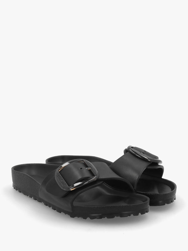 Madrid EVA Big Buckle Black Mules