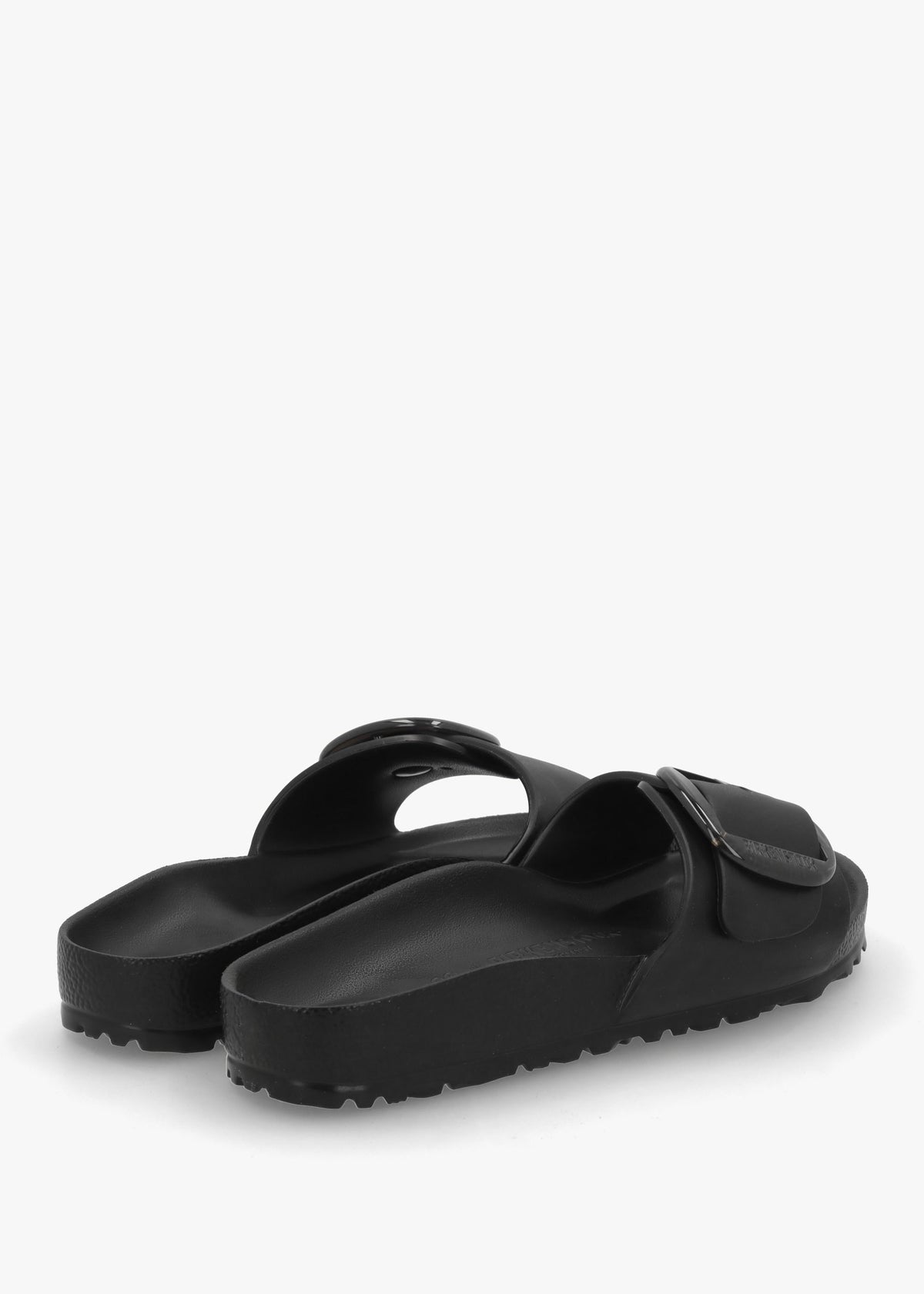 Madrid EVA Big Buckle Black Mules