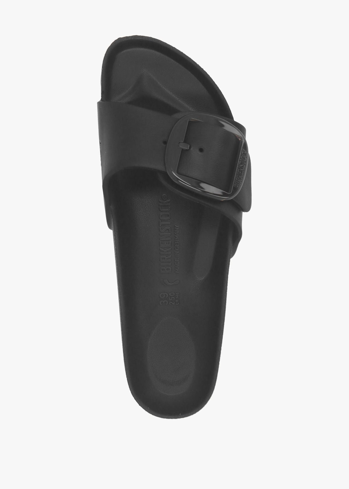 Madrid EVA Big Buckle Black Mules