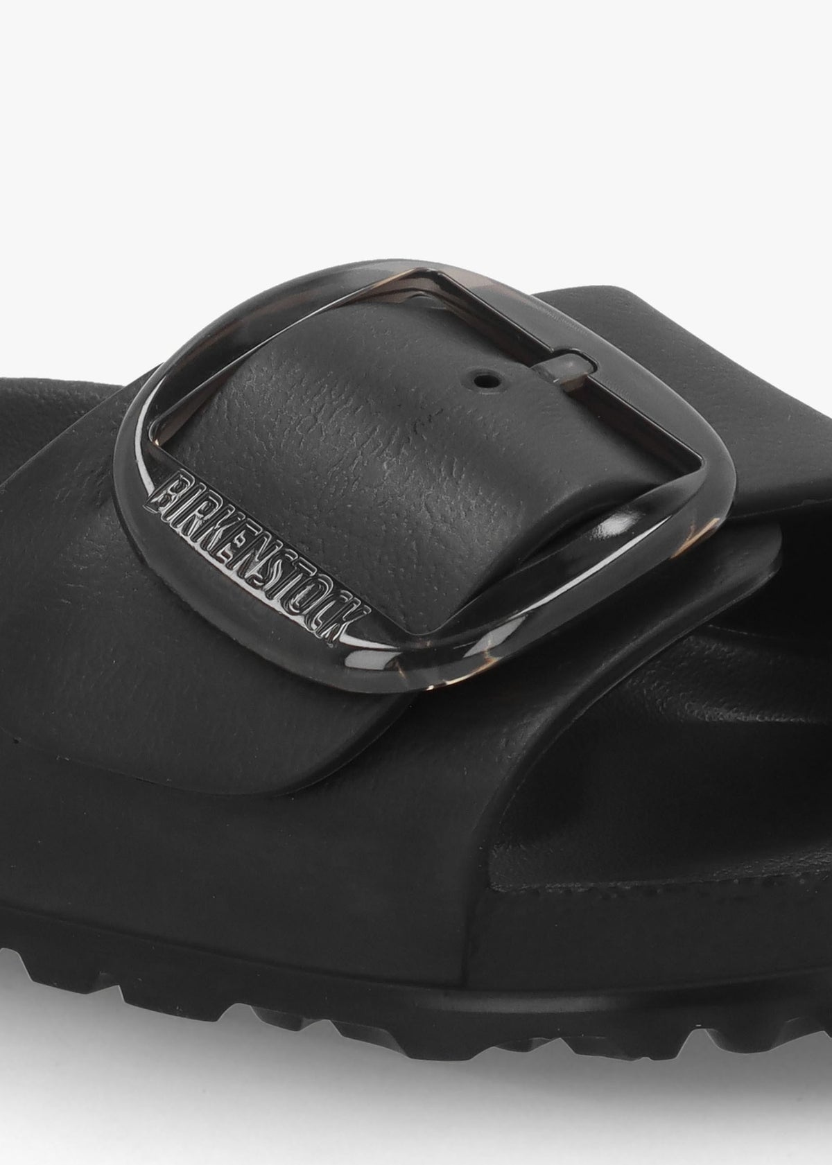 Madrid EVA Big Buckle Black Mules