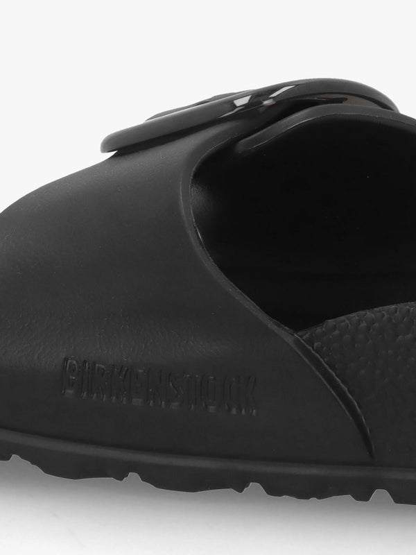 Madrid EVA Big Buckle Black Mules