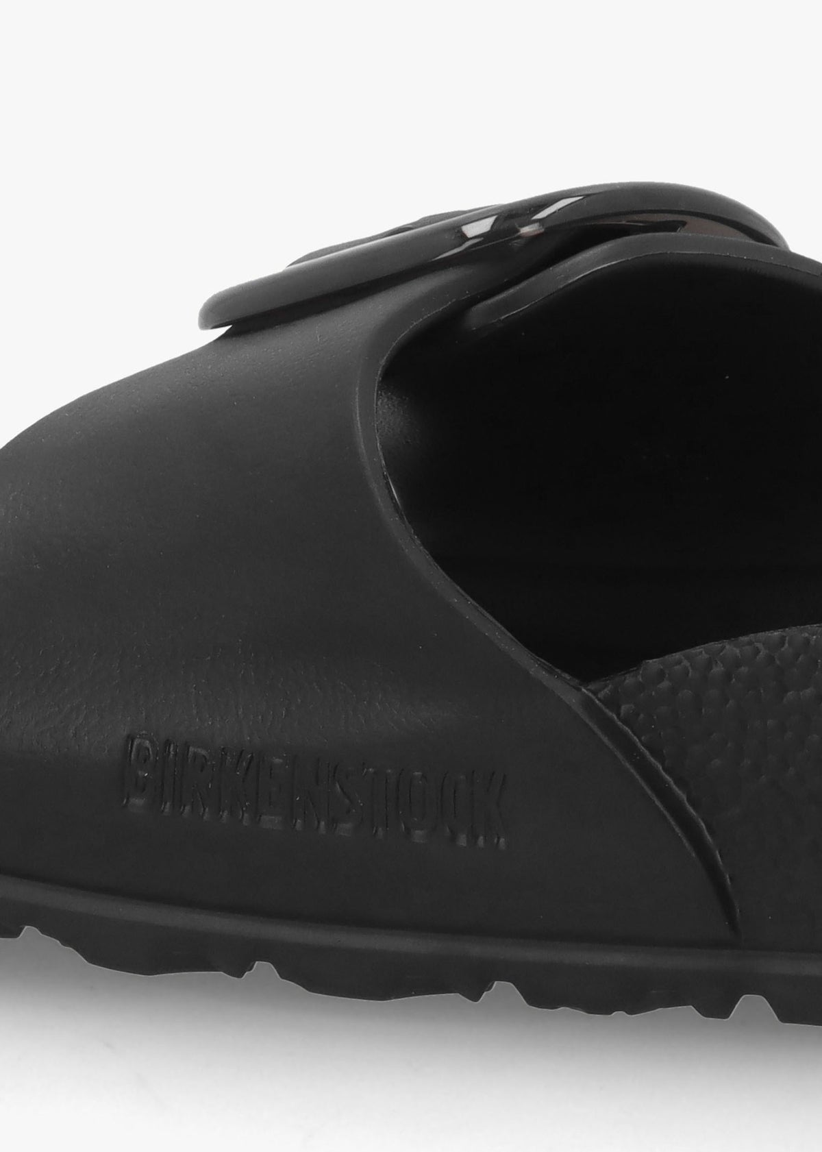 Madrid EVA Big Buckle Black Mules