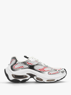 Dragon White Aura Red Chunky Runner Trainers