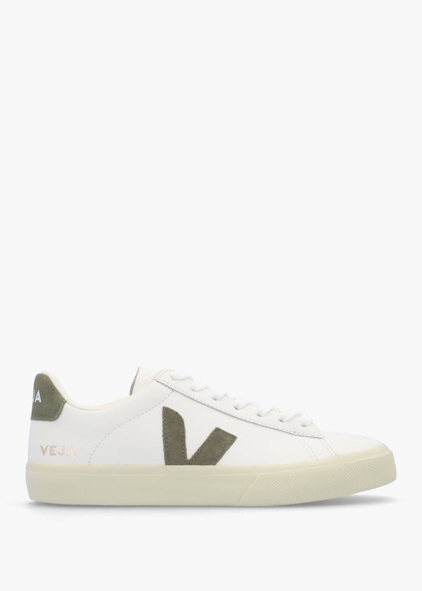 Campo Chromefree Leather Extra White Kaki Trainers
