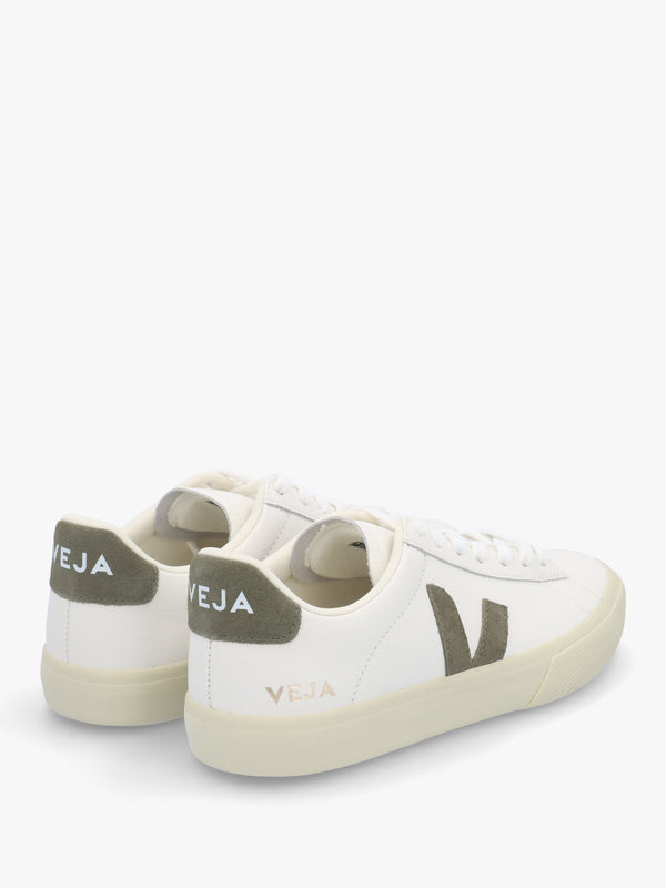 Campo Chromefree Leather Extra White Kaki Trainers