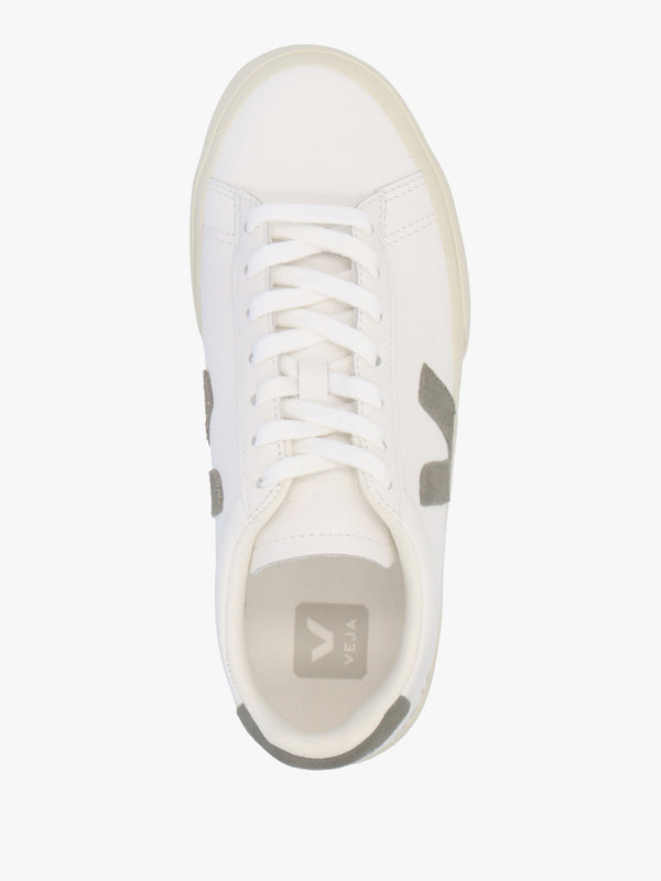 Campo Chromefree Leather Extra White Kaki Trainers
