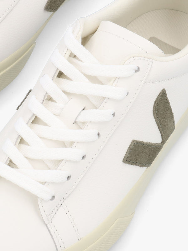 Campo Chromefree Leather Extra White Kaki Trainers