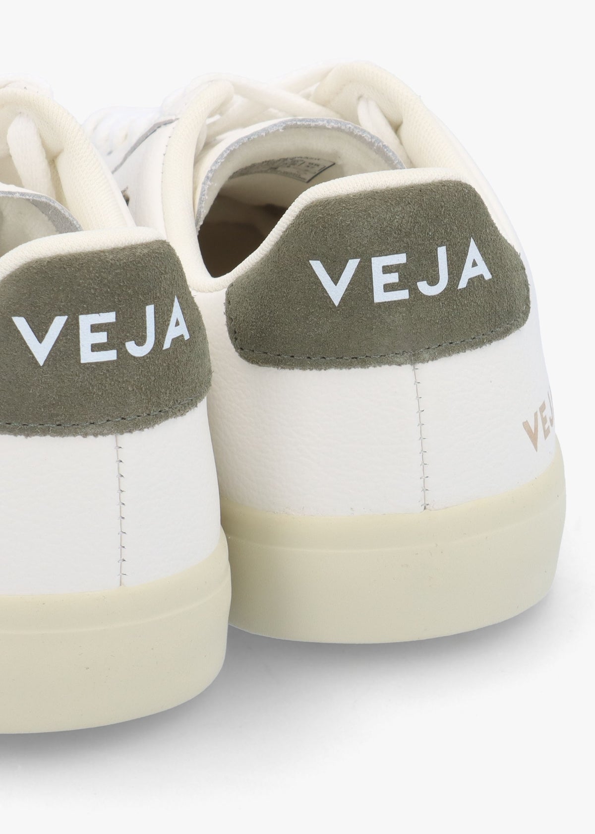 Campo Chromefree Leather Extra White Kaki Trainers