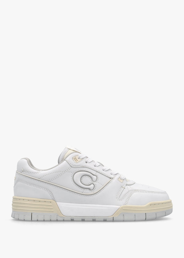 Soho Optic White Leather Trainers