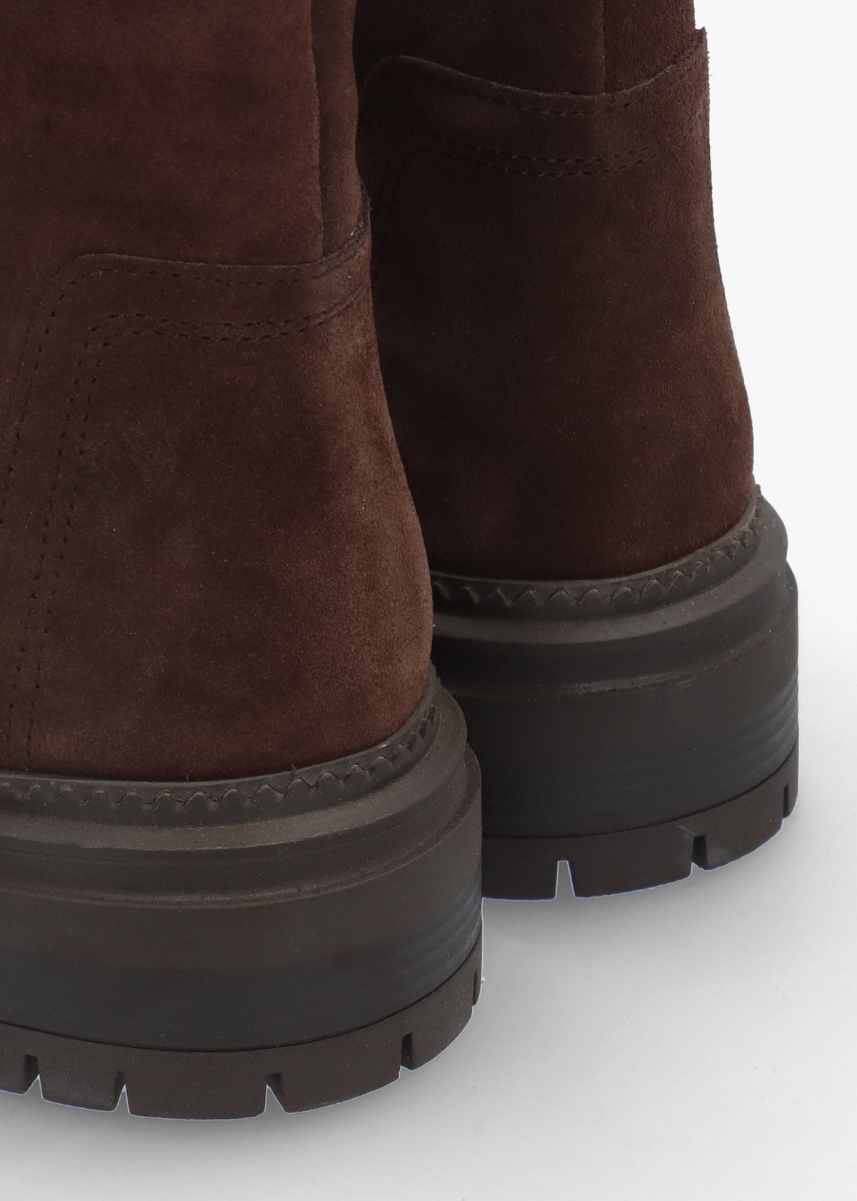 Idris Brown Suede Ankle Strap Biker Boots