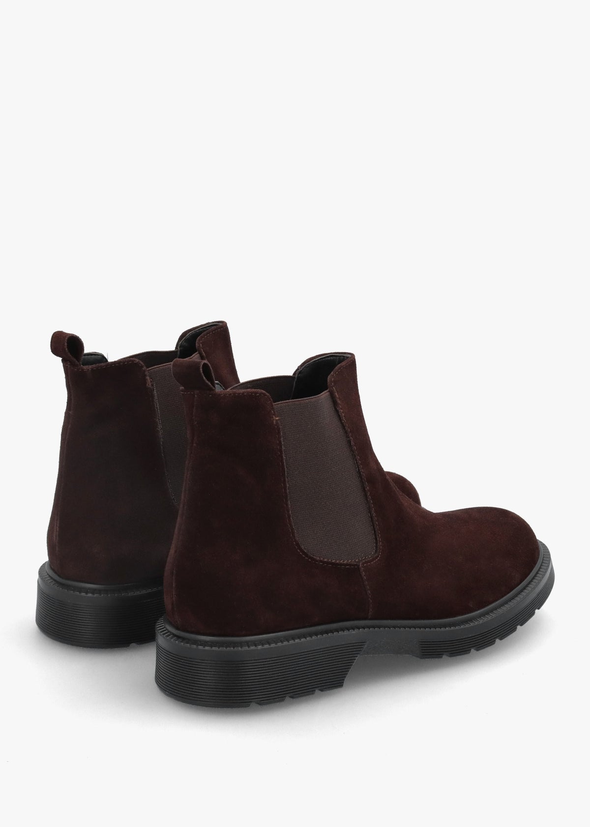 Brown Suede Chelsea Boots