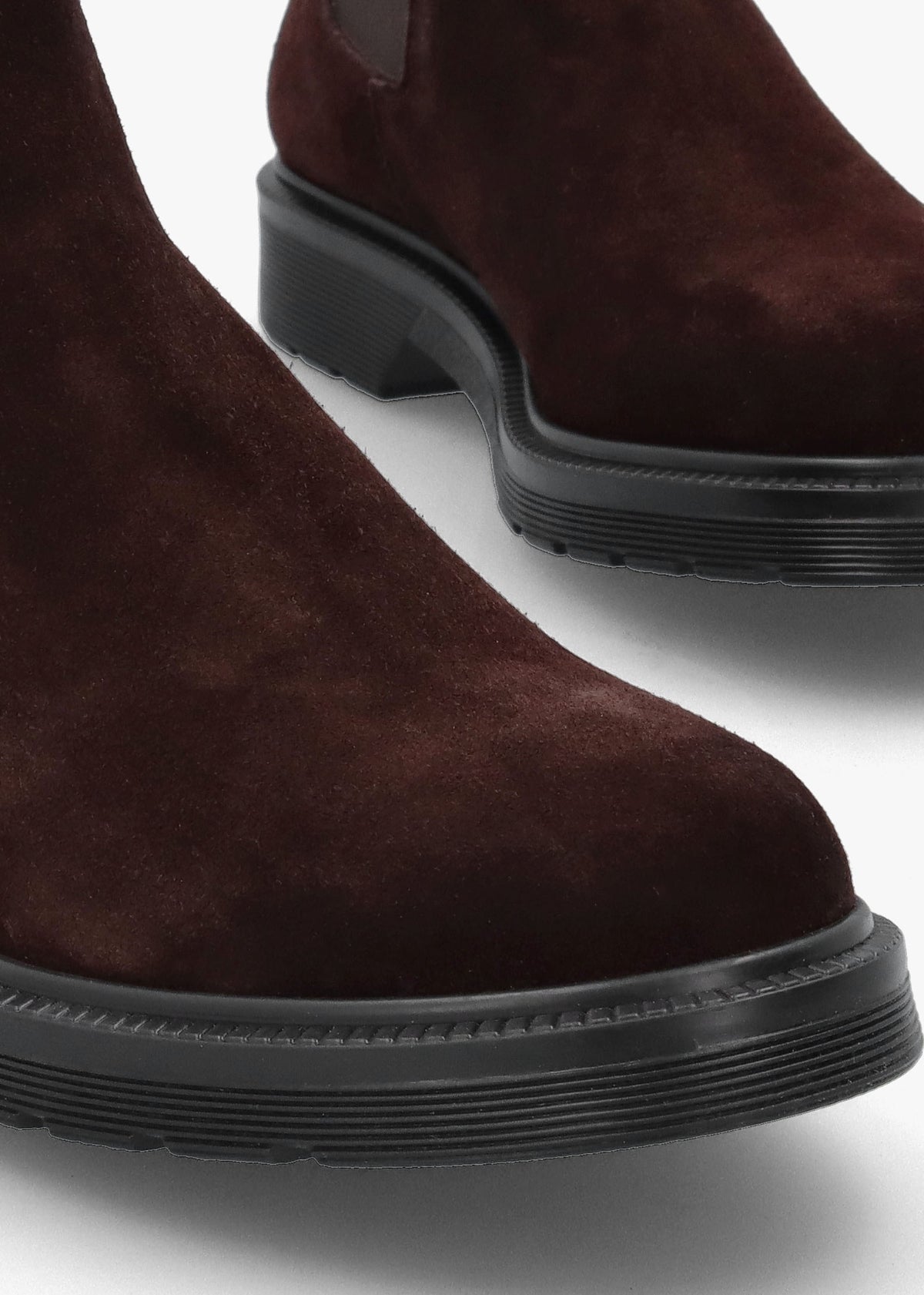 Brown Suede Chelsea Boots