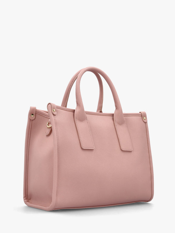 Foxy Cipria Debossed Logo Shopper Bag