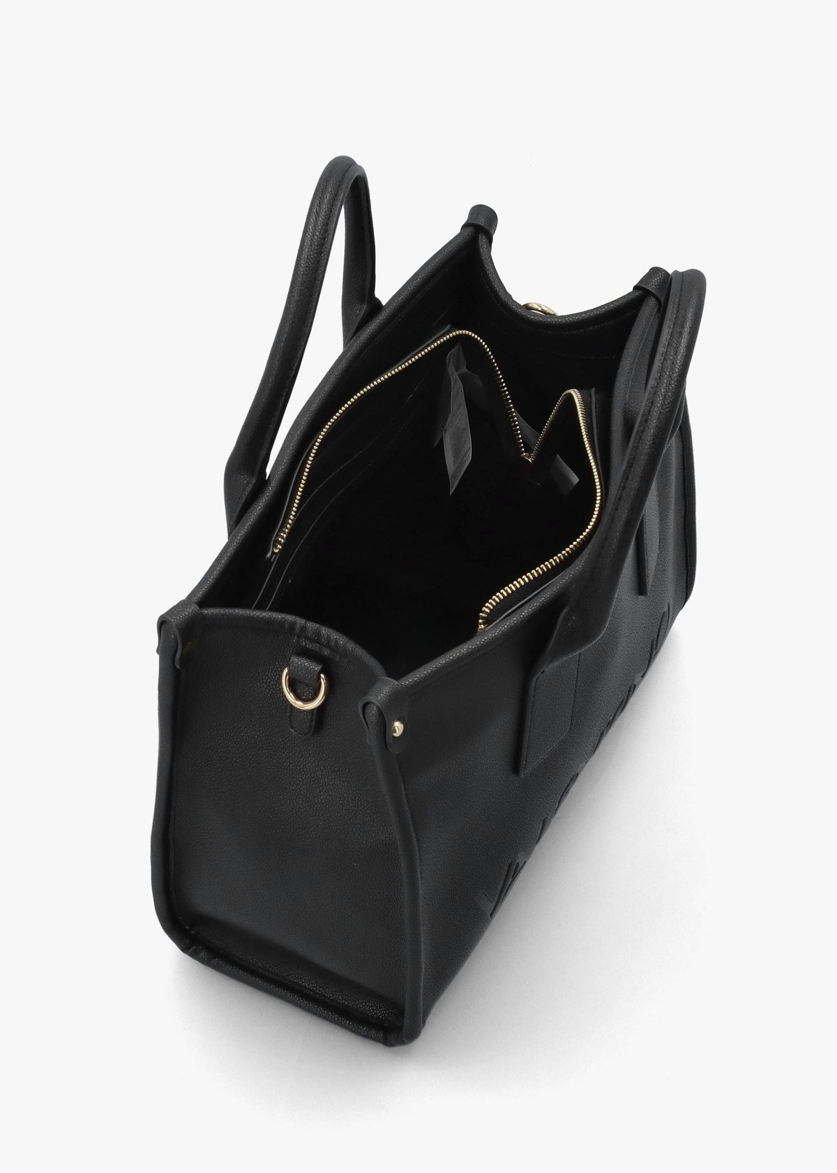 Foxy Nero Debossed Logo Shopper Bag