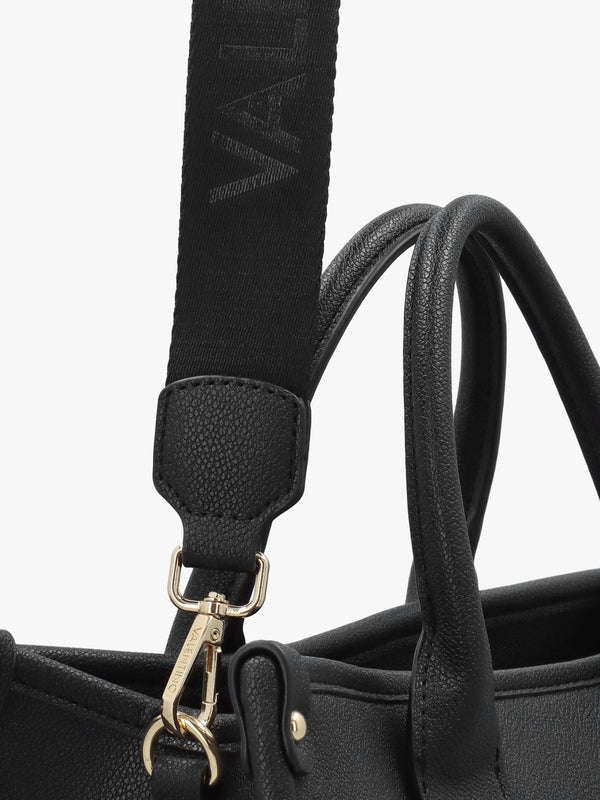 Foxy Nero Debossed Logo Shopper Bag