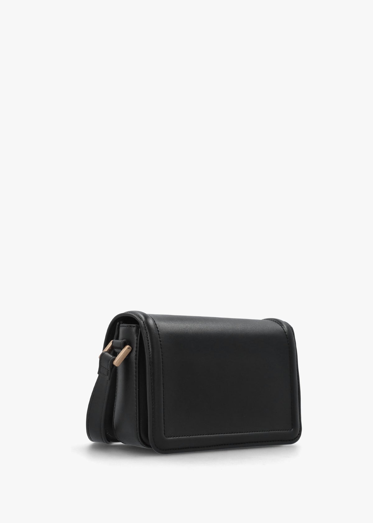 Floren Nero Turn Lock Cross-Body Bag