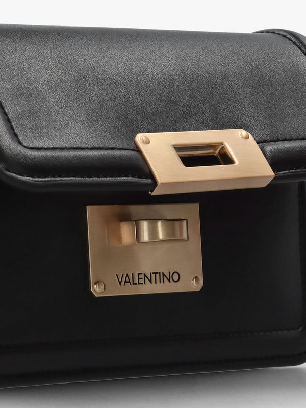 Floren Nero Turn Lock Cross-Body Bag