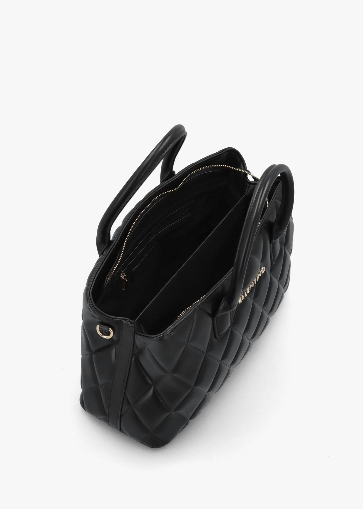 Frisia Nero Quilted Shopper Bag