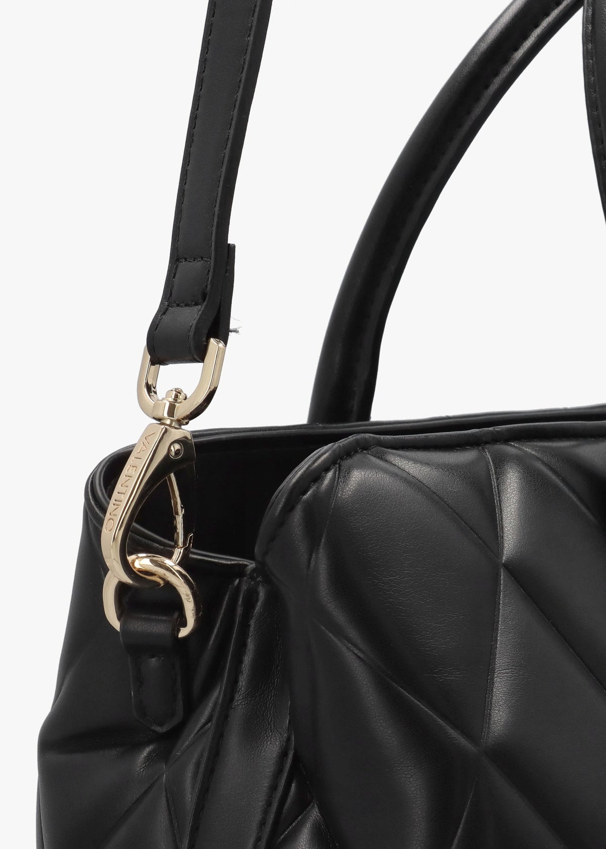 Frisia Nero Quilted Shopper Bag