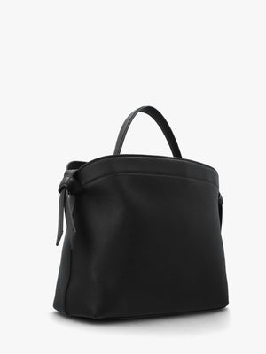 Femke Nero Structured Shopper Bag