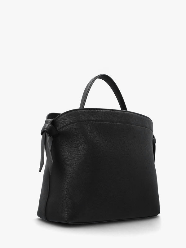 Femke Nero Structured Shopper Bag