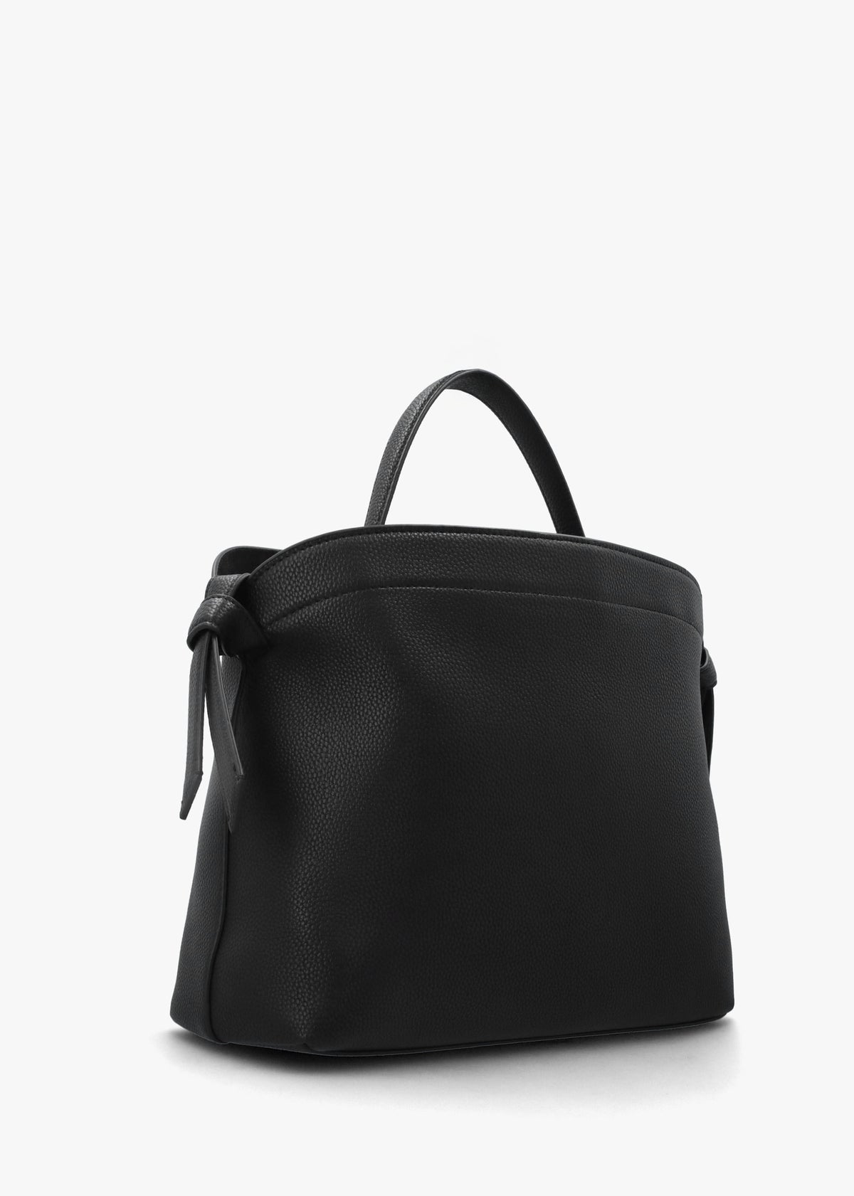 Femke Nero Structured Shopper Bag