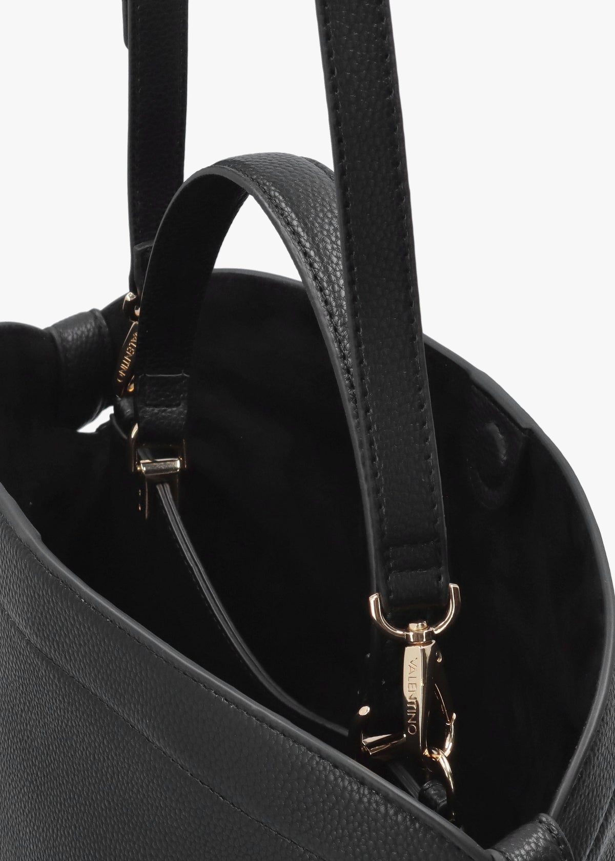 Femke Nero Structured Shopper Bag