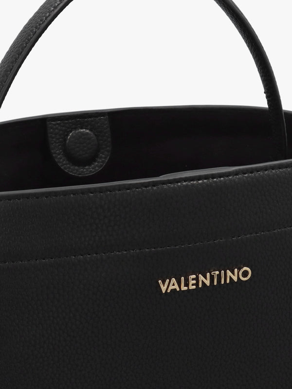 Femke Nero Structured Shopper Bag