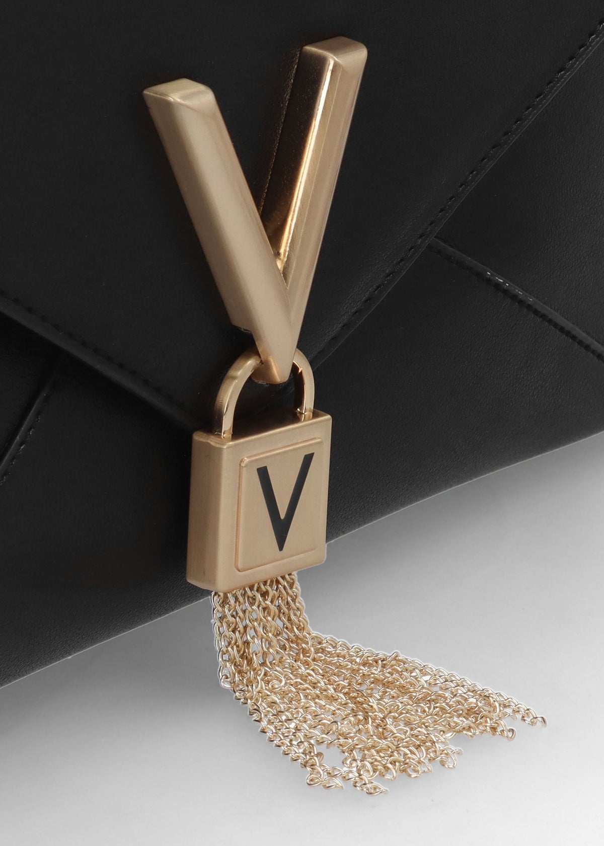 Stella Nero Envelope Pochette Bag