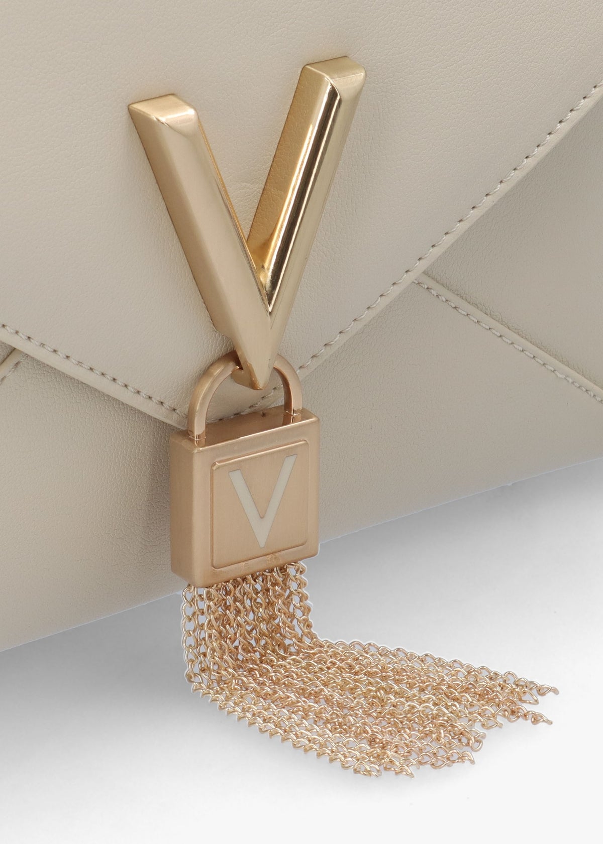 Stella Ecru Envelope Pochette Bag