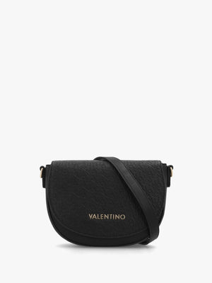 Falak Nero Debossed Logo Cross-Body Bag