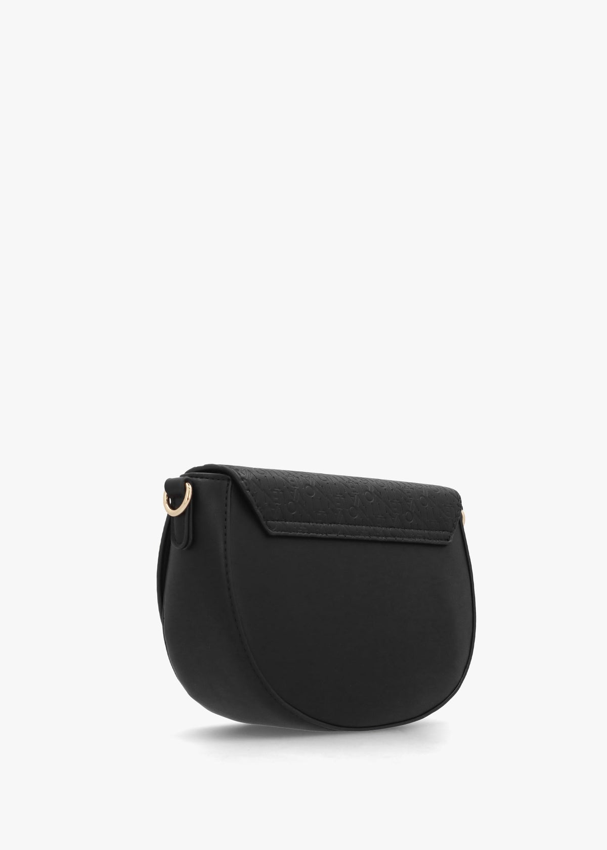 Falak Nero Debossed Logo Cross-Body Bag