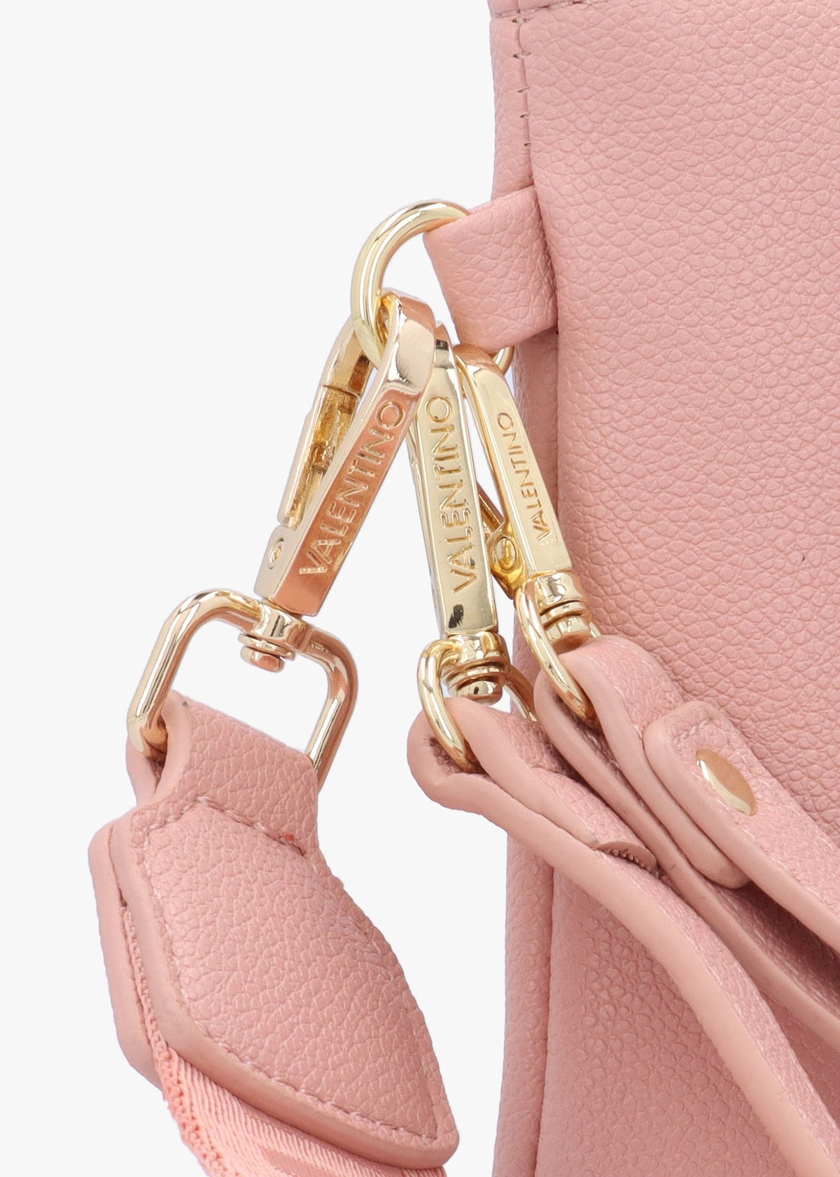 Foxy Cipria Debossed Logo Pochette Bag