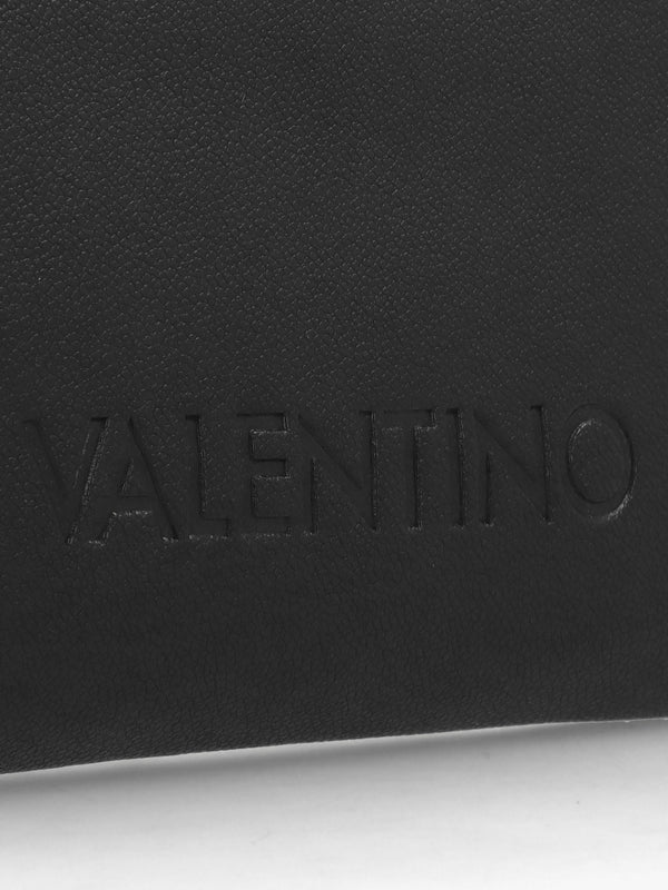 Foxy Nero Debossed Logo Pochette Bag