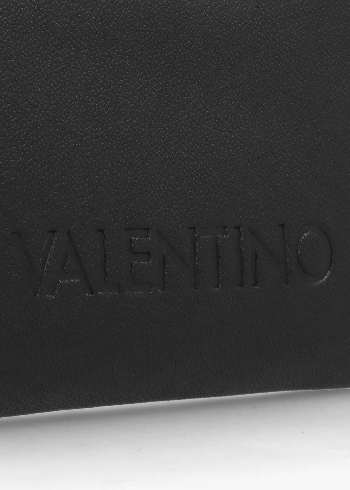 Foxy Nero Debossed Logo Pochette Bag