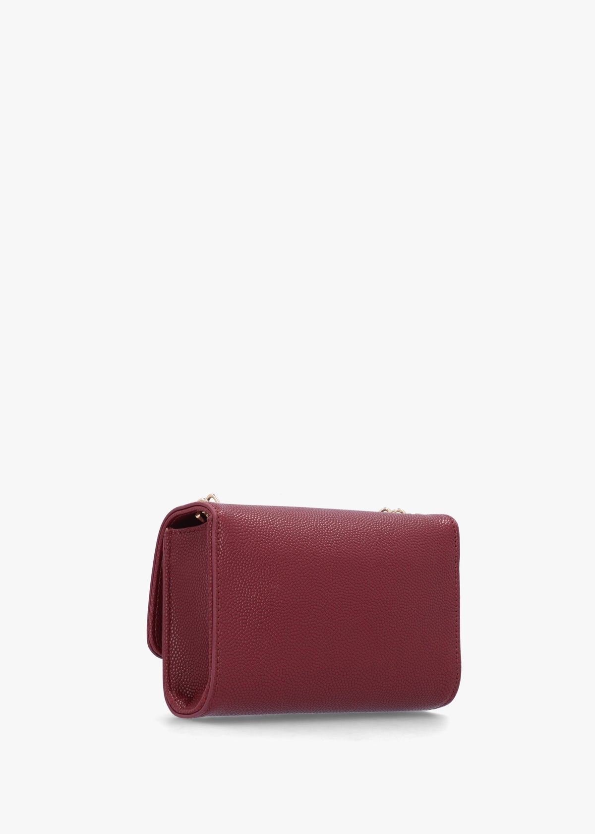 Divina Bordeaux Pebbled Shoulder Bag