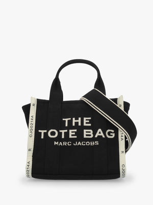 The Jacquard Small Black Tote Bag