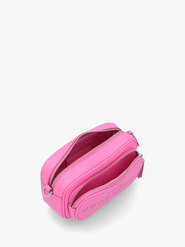 The Leather Bow Pink Crossbody Bag