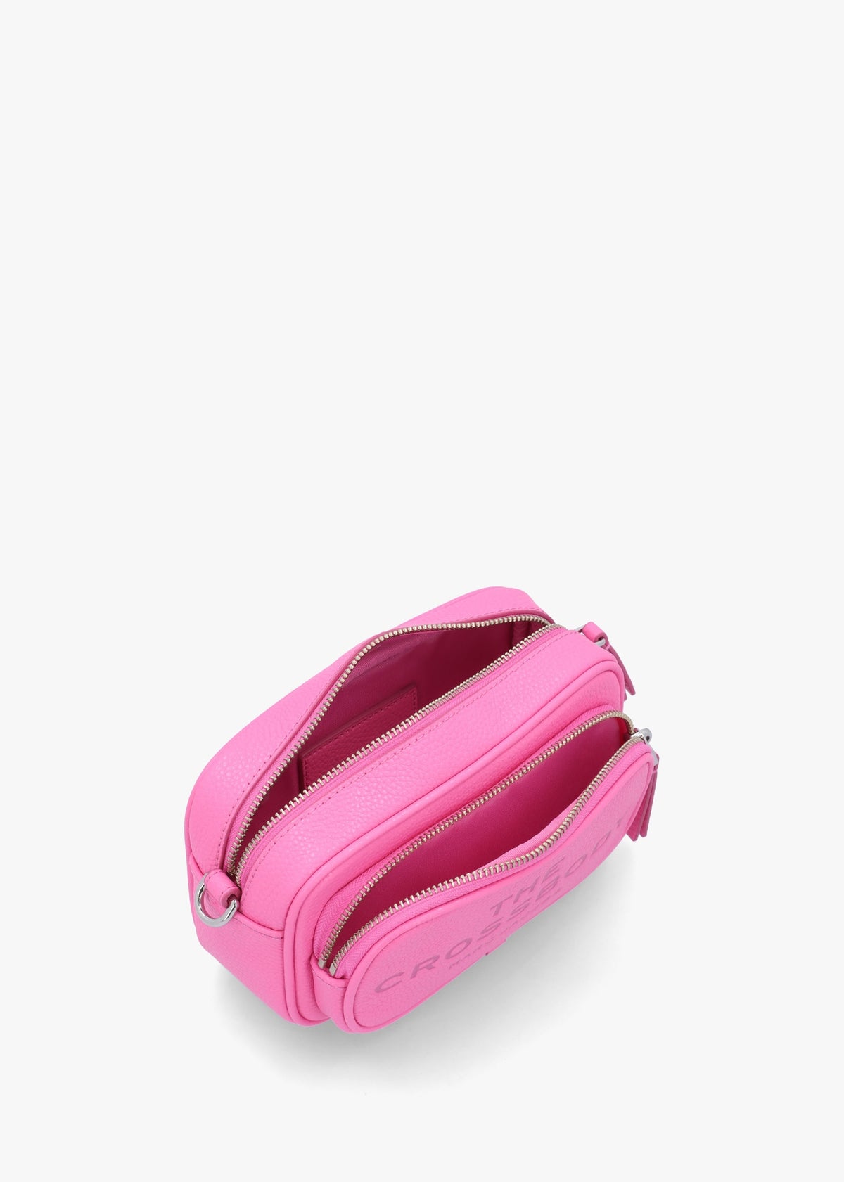 The Leather Bow Pink Crossbody Bag