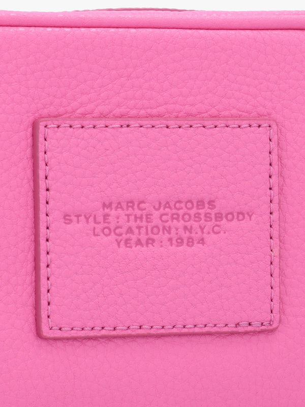 The Leather Bow Pink Crossbody Bag