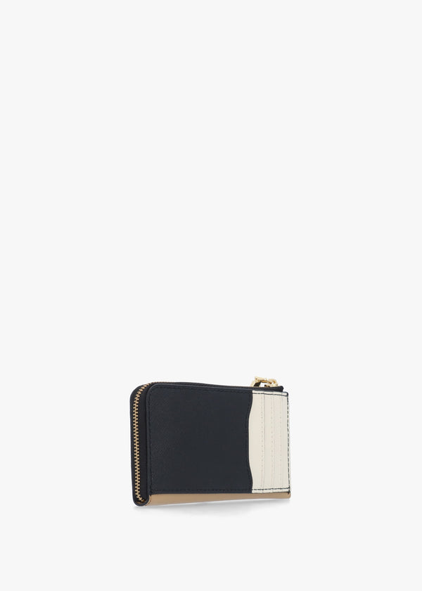The Utility Snapshot Top Zip Camel Multi Leather Wallet