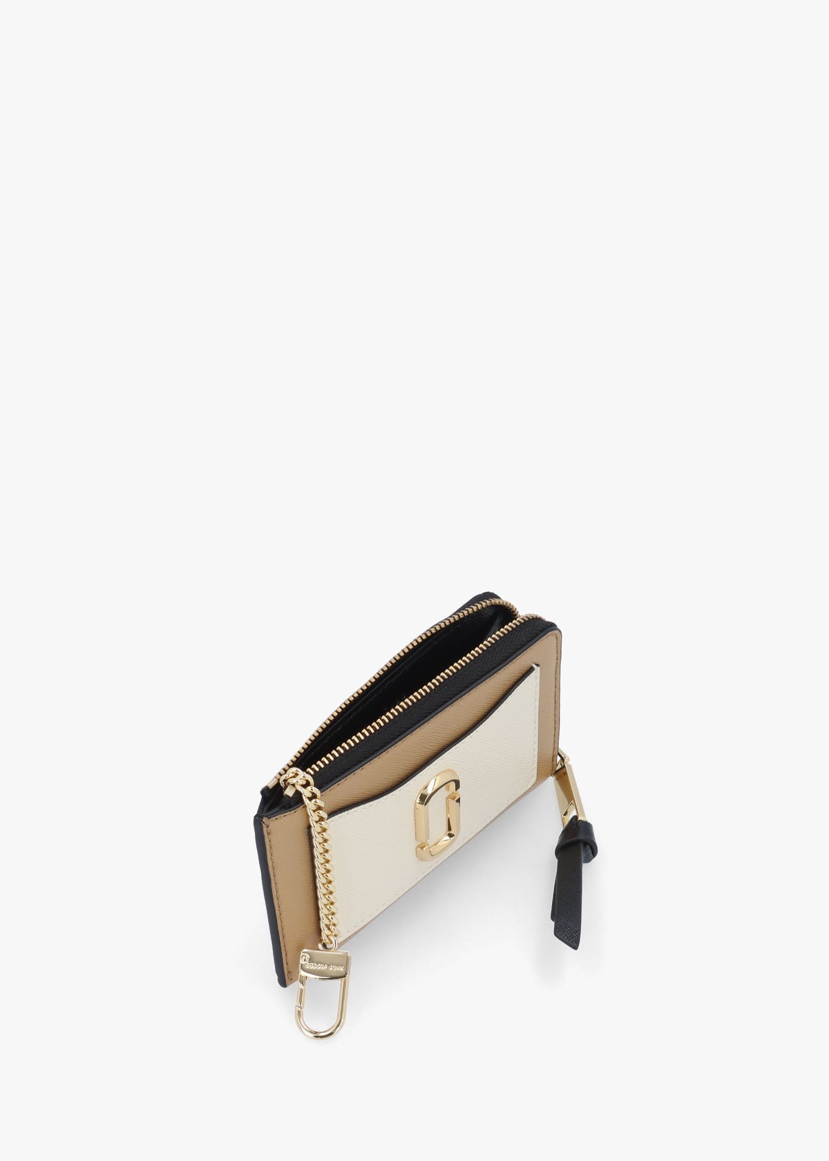 The Utility Snapshot Top Zip Camel Multi Leather Wallet