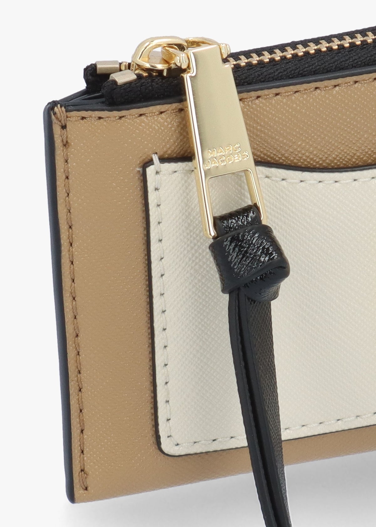The Utility Snapshot Top Zip Camel Multi Leather Wallet