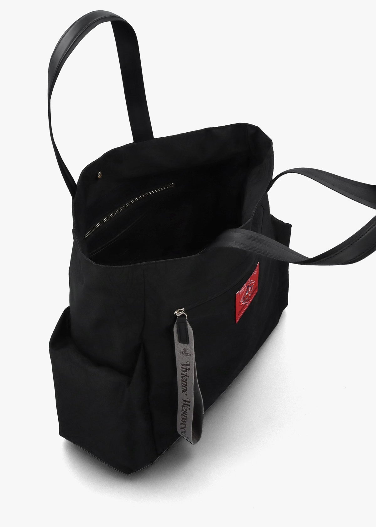 Men’s Henry Medium Black Jacquard Tote Bag