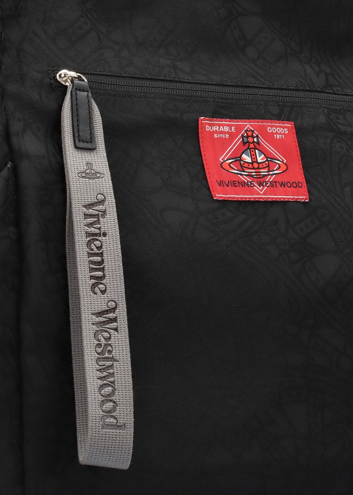 Men’s Henry Medium Black Jacquard Tote Bag