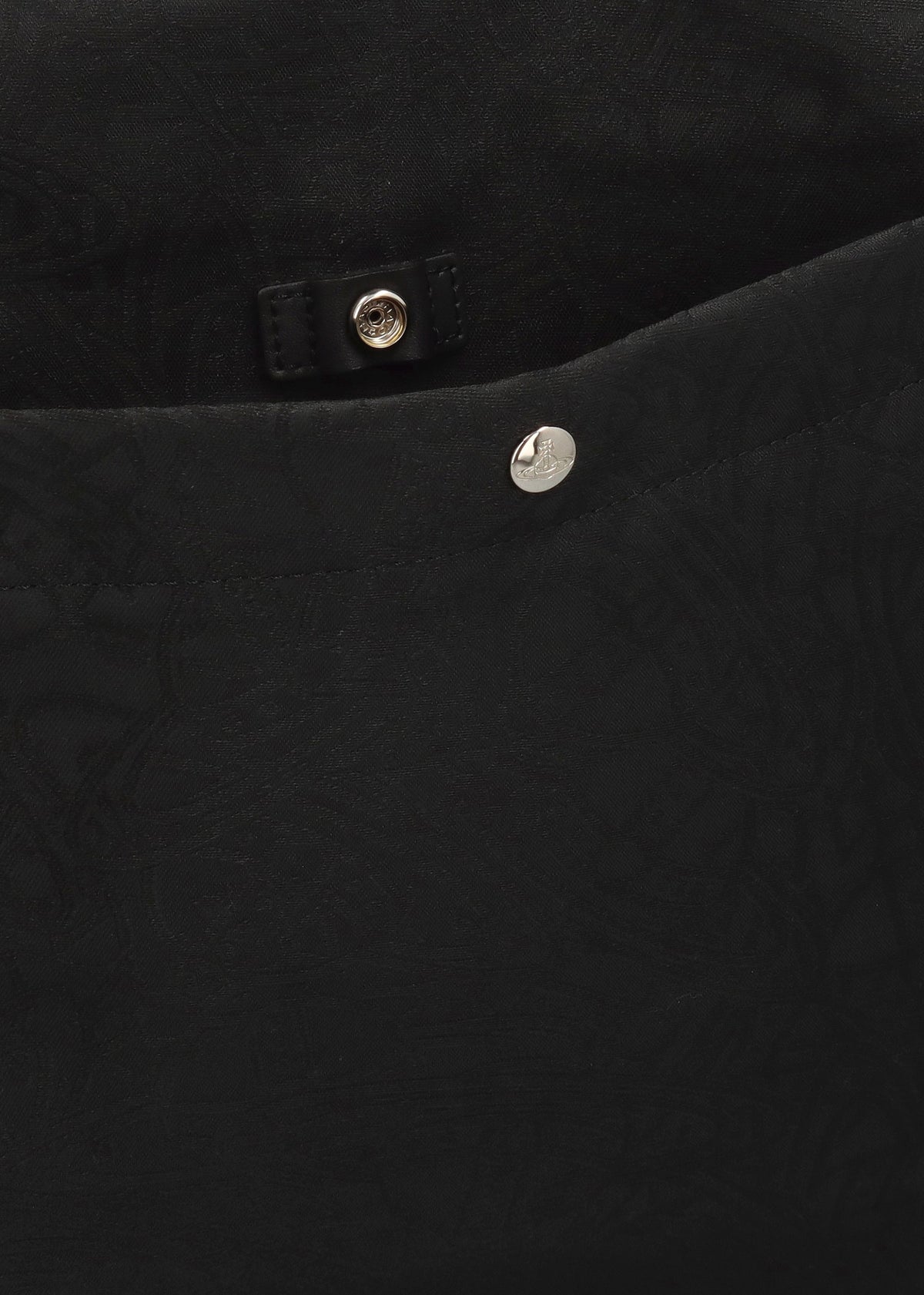 Men’s Henry Medium Black Jacquard Tote Bag