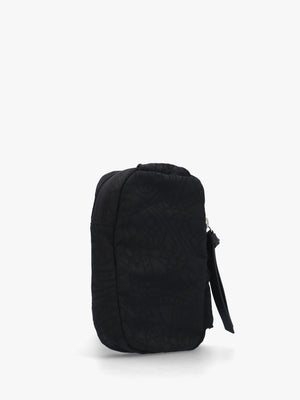 Men’s Matthew Mini Black Jacquard Cross-Body Bag