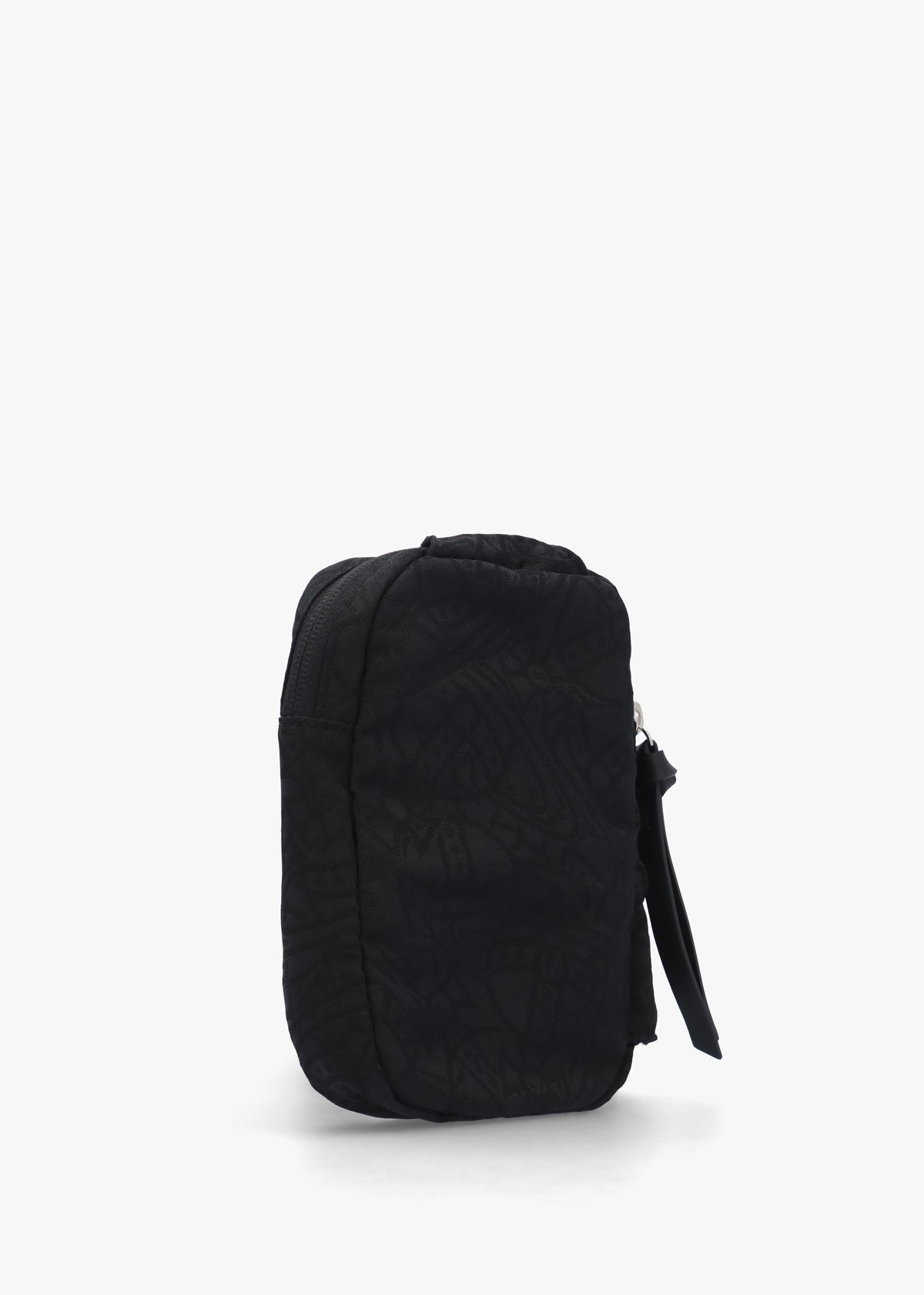 Men’s Matthew Mini Black Jacquard Cross-Body Bag