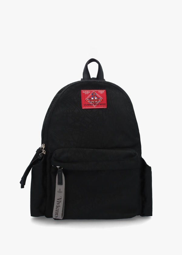 Men’s George Black Jacquard Backpack