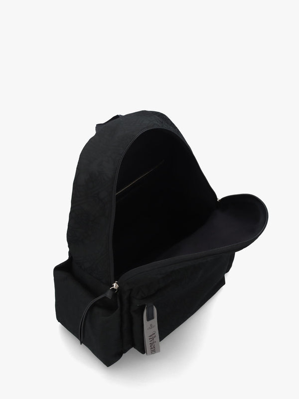 Men’s George Black Jacquard Backpack